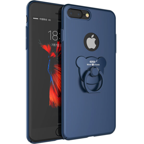 Perfect Blue iPhone X 8 7 6 Plus With Bear Shape Buckle IPS702_2