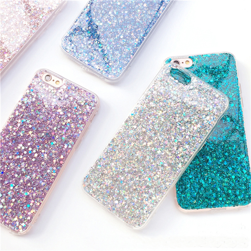 Perfect Glitter iPhone X 8 7 6 6S Plus Silicone Case IPS706_3