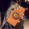 Handmade Plush Lion Case For iPhone 15 14 13 12 11 IPS708