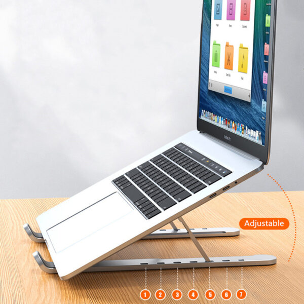 Apple Surface Laptop Notebook Aluminum Folding Stand IPS06_5