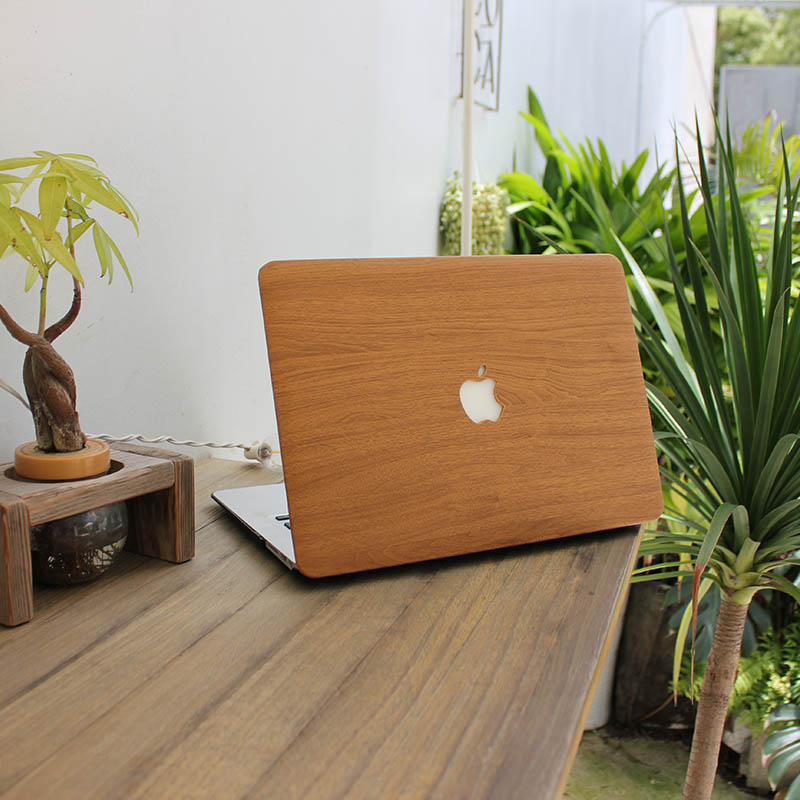 Wood Pattern Macbook 12 Air Pro 13 14 15 16 Inch Cover MBPA09_4