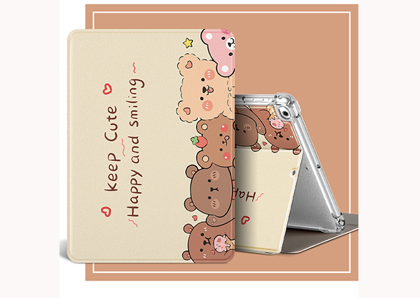 Best Cartoon Pattern New iPad Pro Air Mini Silicone Cover IPMC404_2