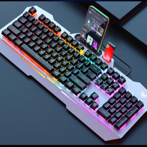 Cool Mechanical Keyboard With Colorful Light For Desktop PC PKB07