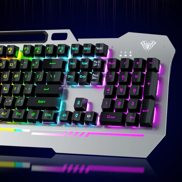 Cool Mechanical Keyboard With Colorful Light For Desktop PC PKB07_7