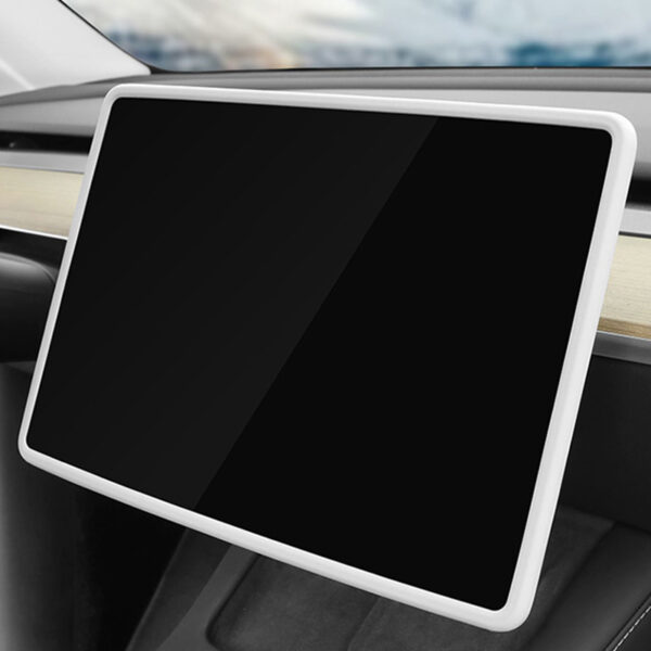Protective Silicone Navigation Screen Frame For Tesla Model3 Y IPGC08
