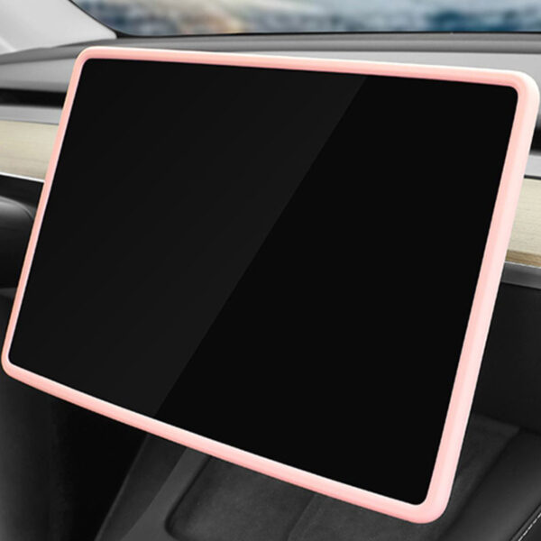 Protective Silicone Navigation Screen Frame For Tesla Model3 Y IPGC08_2