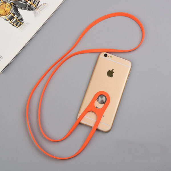 Universal Cell Phone Silicone Neck Hanging Lanyard Anti Theft Lost MPR01_2