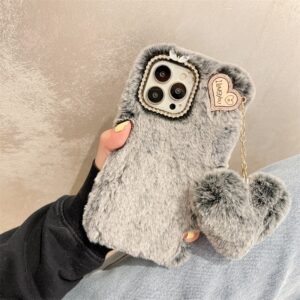 Luxury Plush Soft Cover For iPhone 13 12 11 XS Max For Girl IPS713