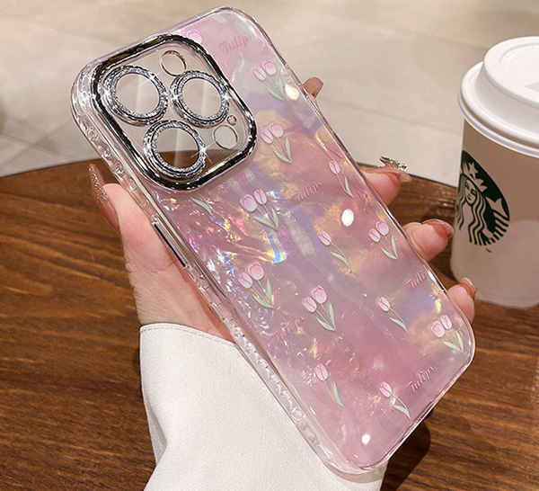 Glorious Decompression Case With Sparkling Powder For iPhone 8 7 6S Plus IPS715_5