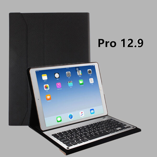Protective Leather Case With Keyboard For iPad 2017 Air 2 iPad Pro 9.7 12.9 Inch IPCK06_4