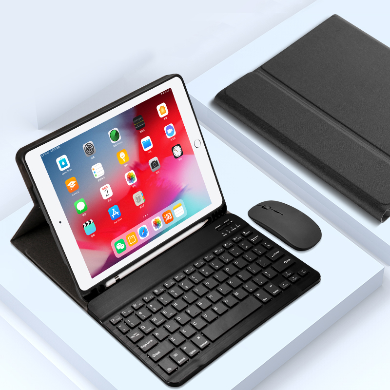 Protective Leather Keyboard With Cover For iPad Air Pro Mini New iPad IPCK07