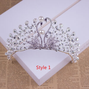 Bride Princess Crown For Wedding Birthday Accessories NLC11