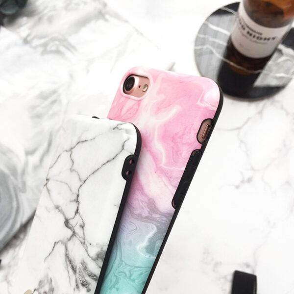 Marble Pattern Cover Case For iPhone X 8 7 6S 6 Plus IPS104_5