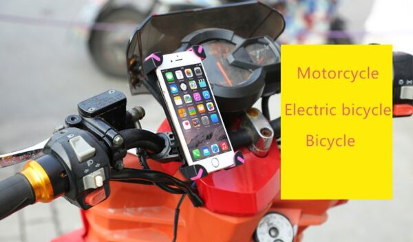 Bike Motorcycle Mobile Phone Stand Holder Navigation Bracket PHE07_6