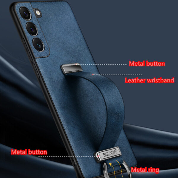 All-inclusive Real Protective Leather Case For Samsung S9 S8 Plus SG809_4