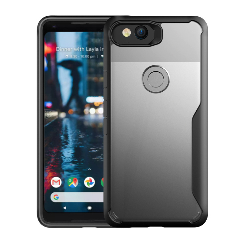Protective Transparent Back Google Pixel 2 And XL Case Cover GPC06