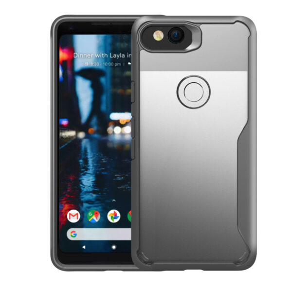 Protective Transparent Back Google Pixel 2 And XL Case Cover GPC06_2