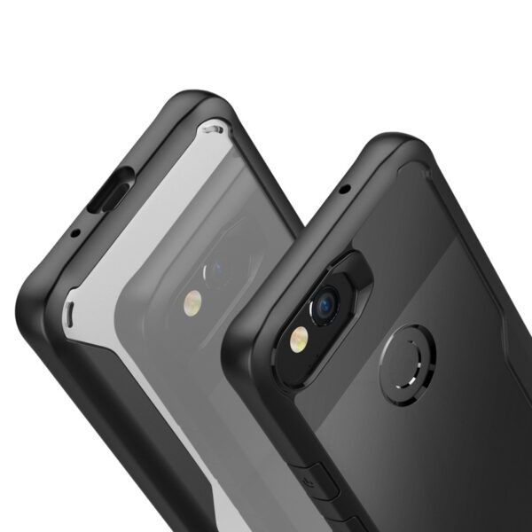 Protective Transparent Back Google Pixel 2 And XL Case Cover GPC06_5