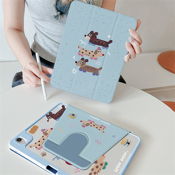 360° Rotating Leather Cover For iPad Pro New iPad Air Mini IPPC07_2