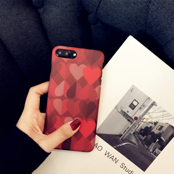Love Pattern Case Cover For iPhone X 8 7 6 Plus IPS111_5
