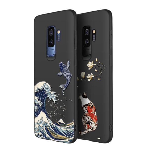 3D Relief Soft Case Cover For Samsung S9 And Plus SG905_4