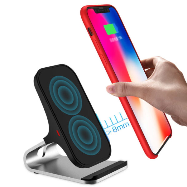 Wireless Base Charger For iPhone X 8 Plus Samsung S10 9 8 Note ICD08_3