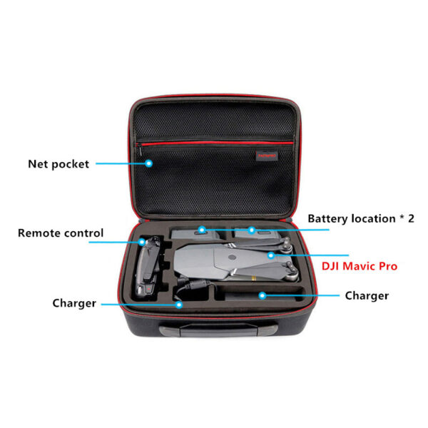 DJI One Shoulder Backpack Bag For Mavic 3 Air 2 1 Pro Suitcase MFB20_3