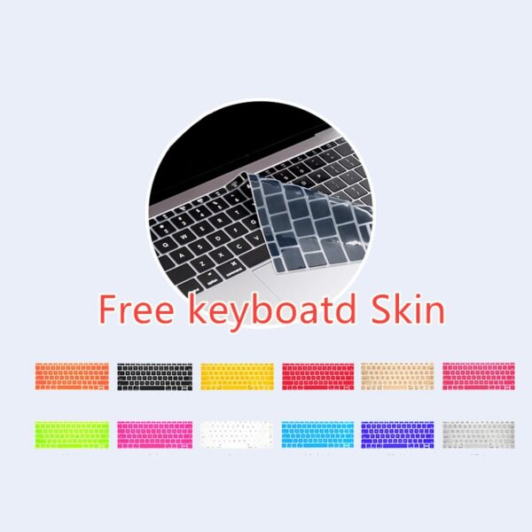 British Style Protective Cover For Macbook Air 13 Pro 13 15 16 Touch With Keyboard Skin MBPA11_8