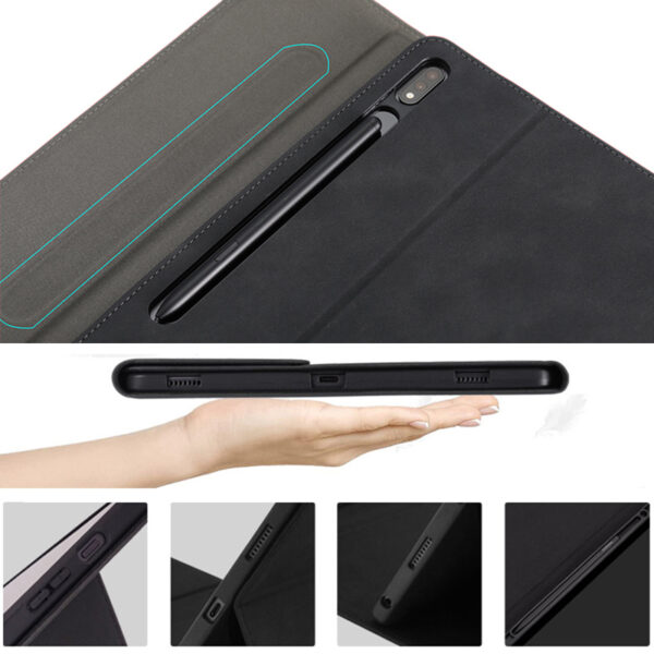 Leather Samsung Tab S8 7 Cover With Pen Slot SGTC08_7