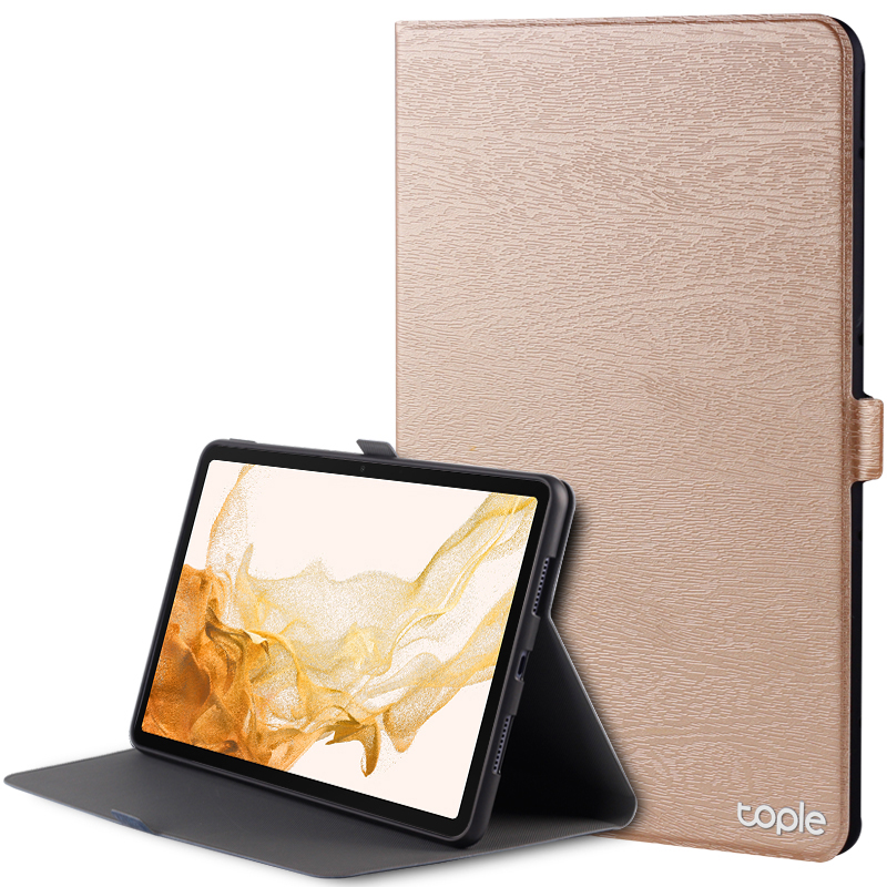 Leather Samsung Galaxy Tab S8 Cover With Pen Cap SGTC09_3