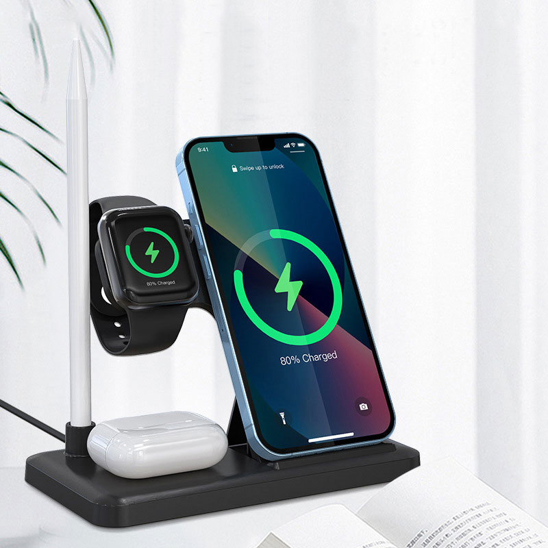 Wireless Charger For Apple Watch iPhone AirPods ICD09_2