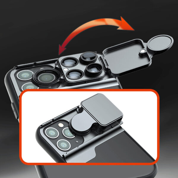 5 Functional Lens In One Case For iPhone 13 12 11 Mini Pro Max PHE10_6