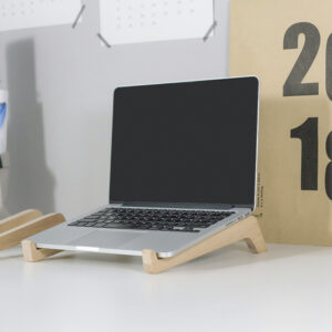 Creative Increase Wood Shelf Bracket Stand For Notebook MDO03