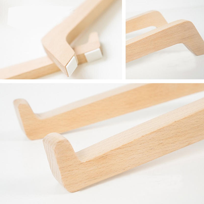 Creative Increase Wood Shelf Bracket Stand For Notebook MDO03_7