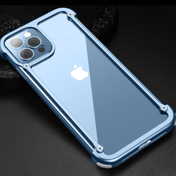 Aluminum Alloy Metal Frame Case For iPhone 14 13 Pro Max IP1101_7