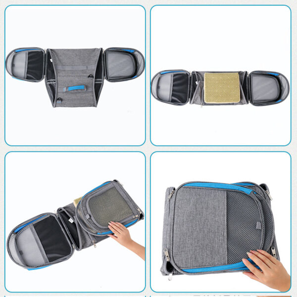 Foldable Portable Cat Handbag Messenger Bag MFB55_8