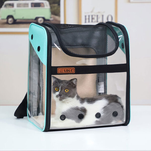 Breathable Dog Cat Backpack Pet Carrier With Extra Room MFB50