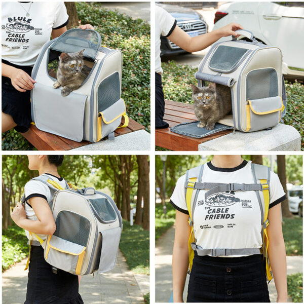 Large Capacity Cat Backpack With Extended Room MFB44_8