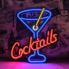 Cocktails Neon Sign WNS009