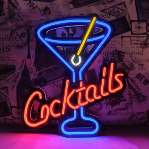 Cocktails Neon Sign WNS009
