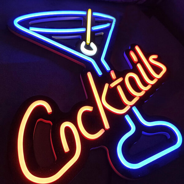 Cocktails Neon Sign WNS009_3