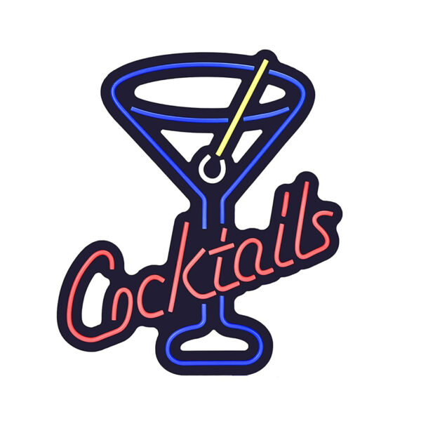 Cocktails Neon Sign WNS009_4