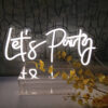 Let's Party Neon Sign WNS005