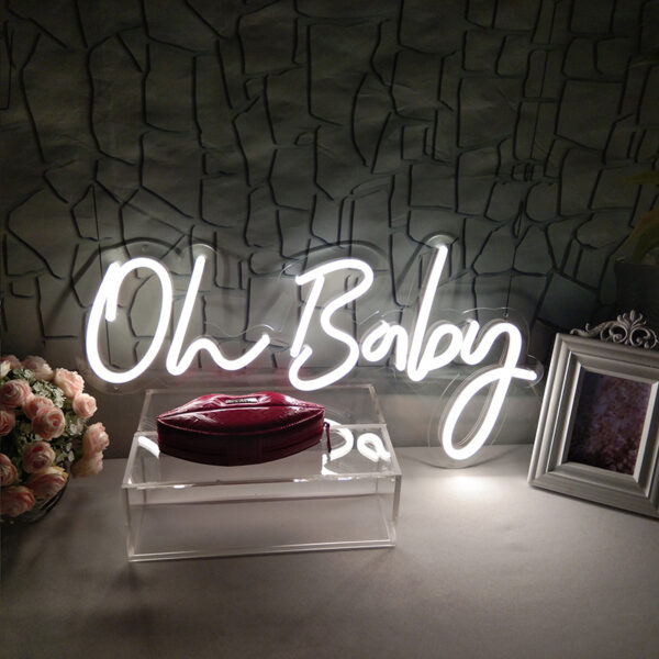 Oh Baby Neon Sign WNS002