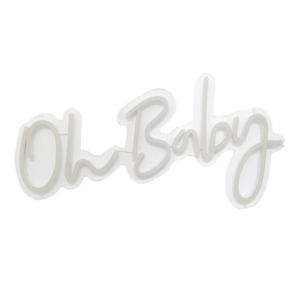 Oh Baby Neon Sign WNS002_4