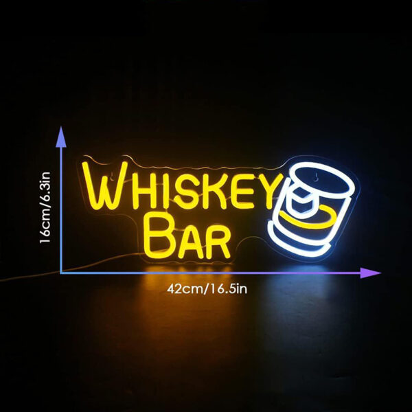 WHISKEY BAR Neon Sign WNS007_2