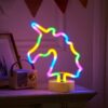 Creative USB And Battery Powered Neon Lamp For Bedroom WNS023