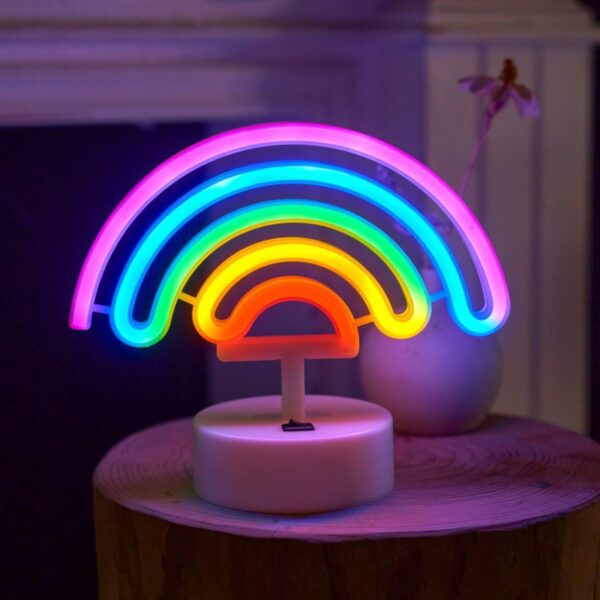 Creative USB And Battery Powered Neon Lamp For Bedroom WNS023_2
