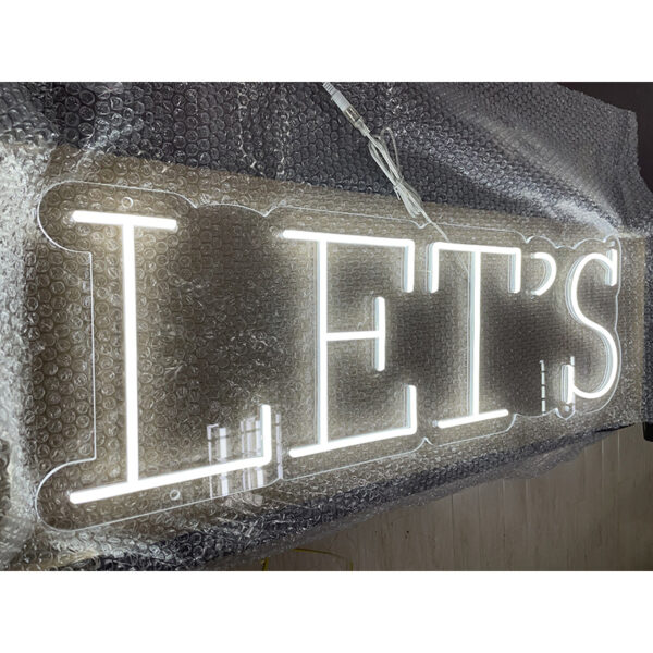 LET'S PARTY Neon Sign WNS020_2